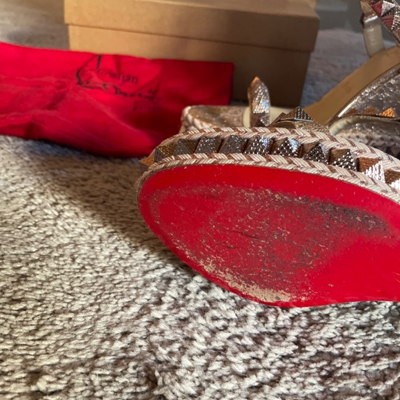 Pyraclou Espadrille Wedge Sandal CHRISTIAN LOUBOUTIN - Picture 2 of 9